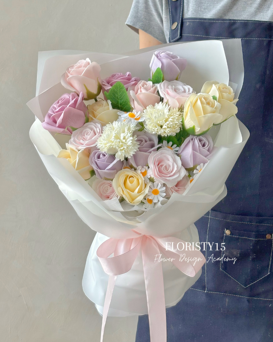 Delilah (Soap Flower Bouquet)