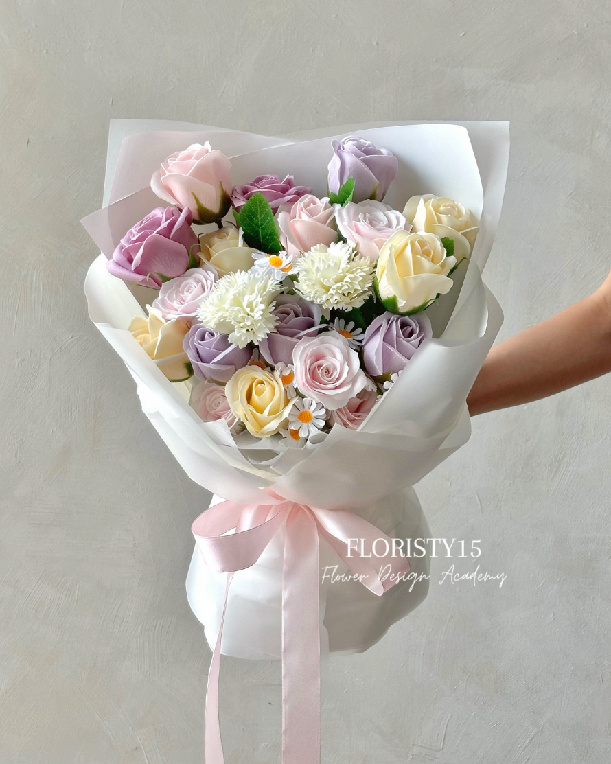 Delilah (Soap Flower Bouquet)