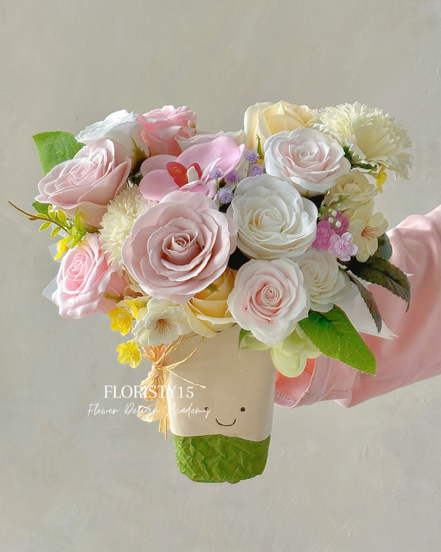 Rivka (Soap Flower Bouquet)