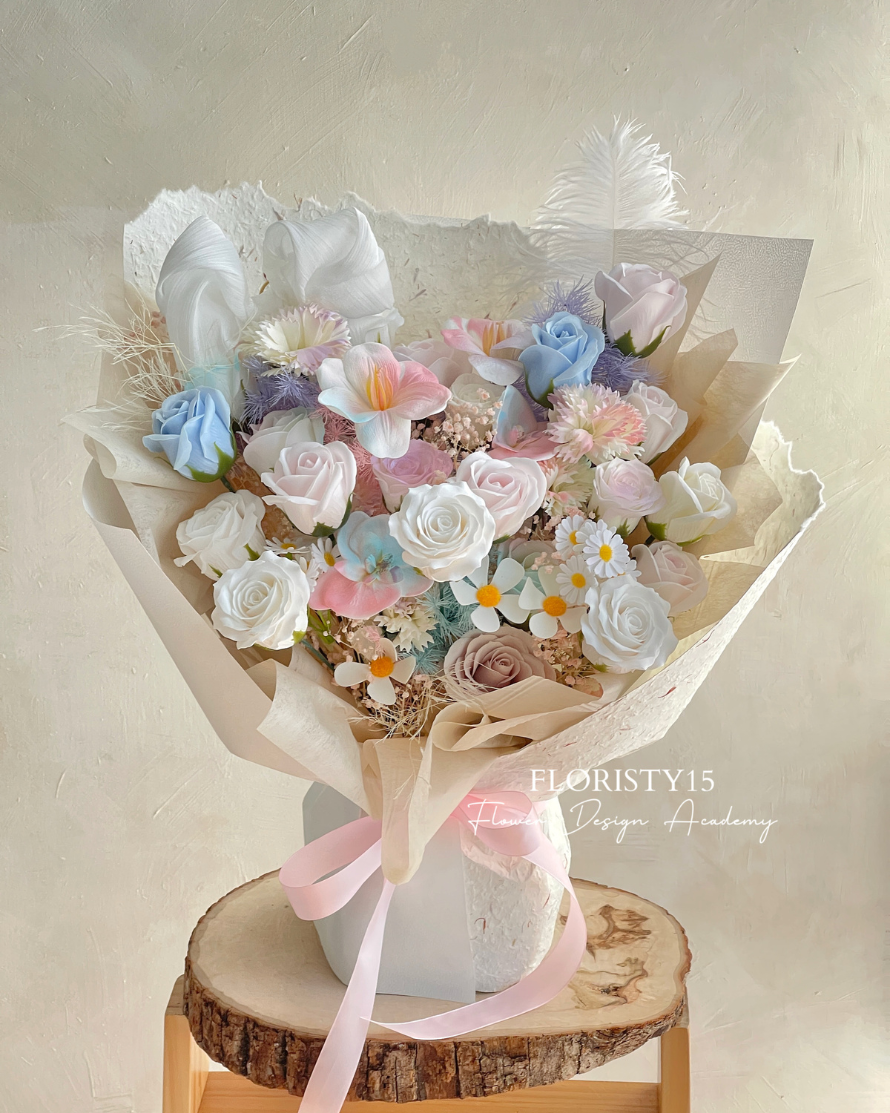 Saela (Soap Flower Bouquet)