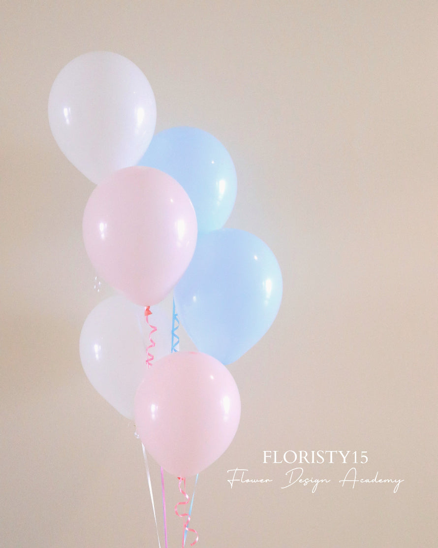Pastel Balloon Bunch Set (Balloon)