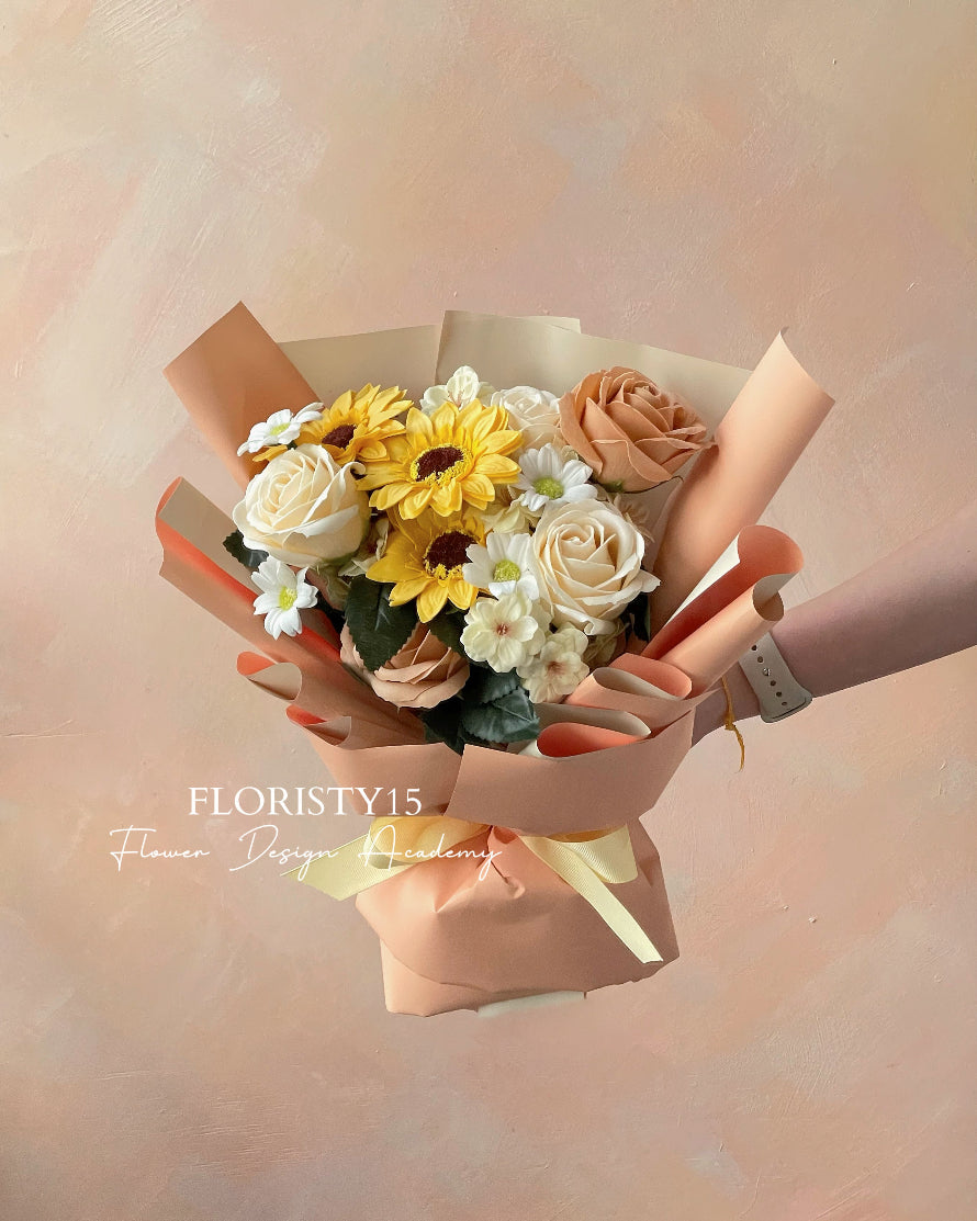 Sunny (Soap Flower Bouquet)