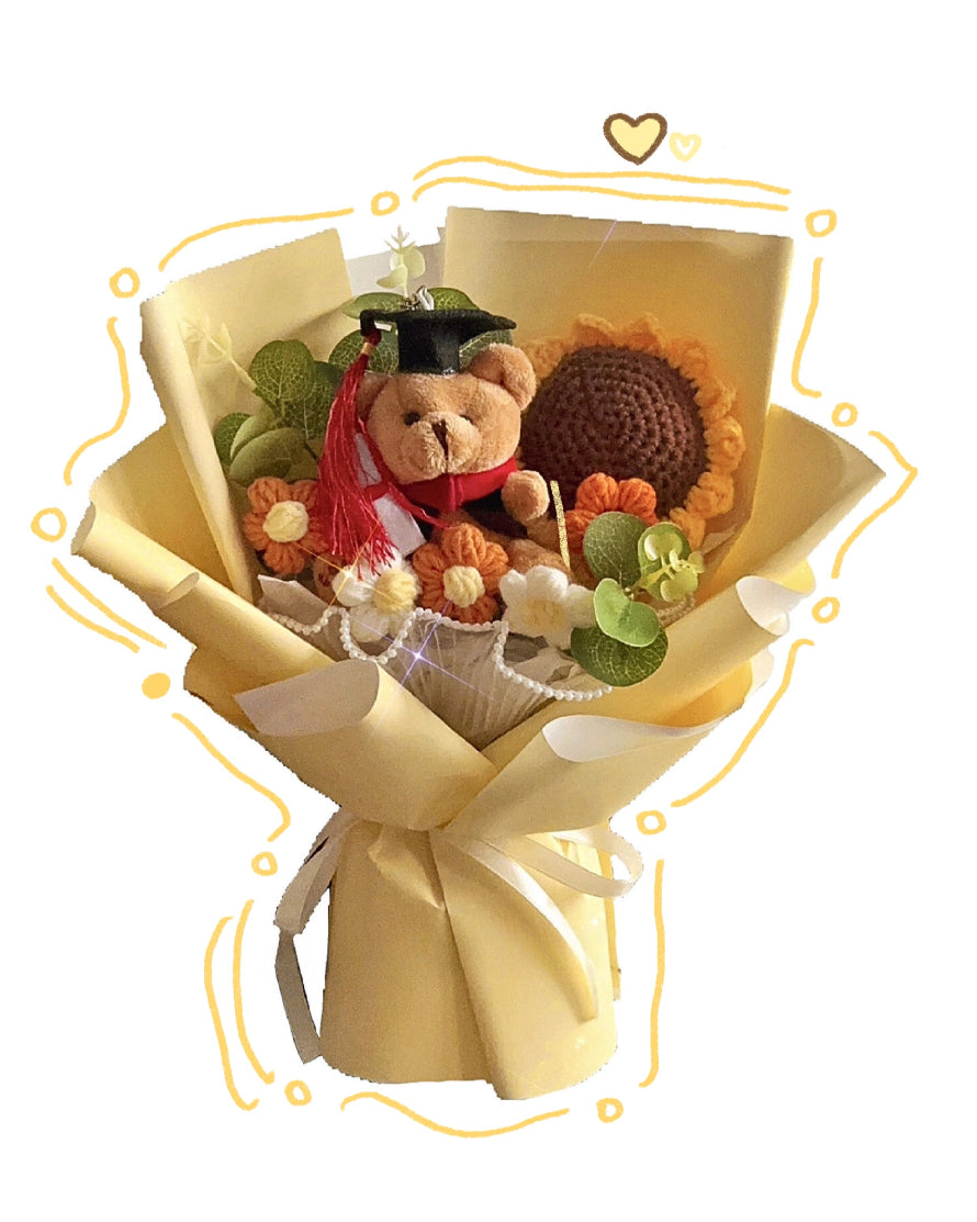 Sunny Bear (Plushie Bouquet)