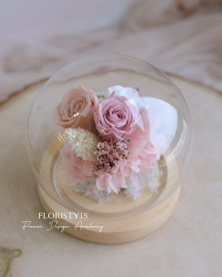 Sweet Love (Preserved Flower Dome)