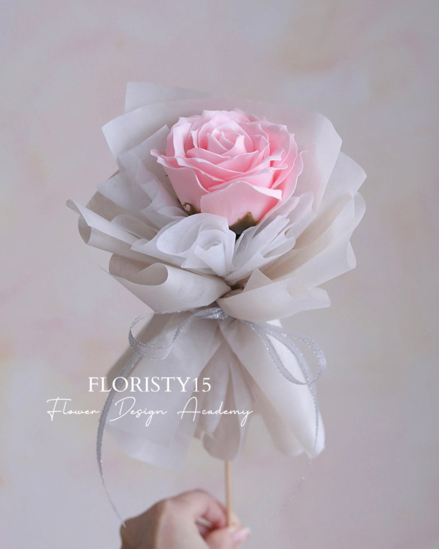 Zoie (Single Stalk Soap Flower)