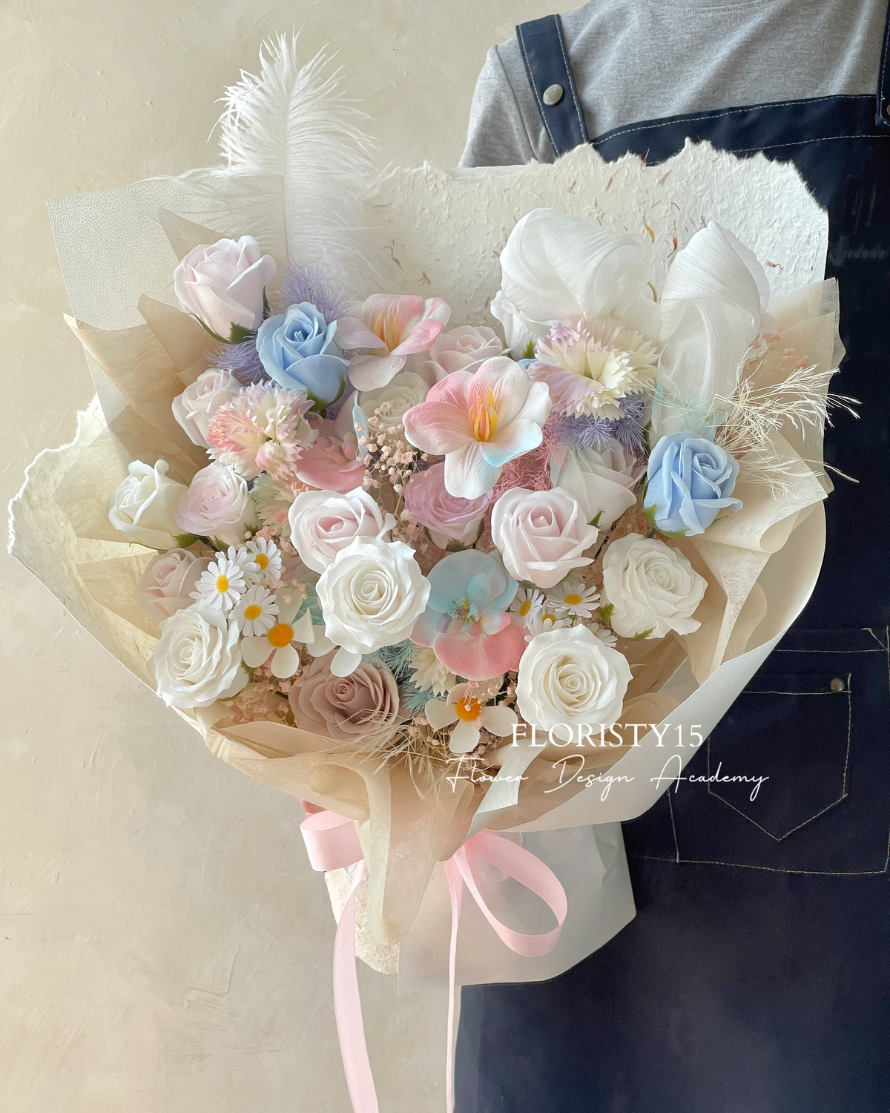 Saela (Soap Flower Bouquet)