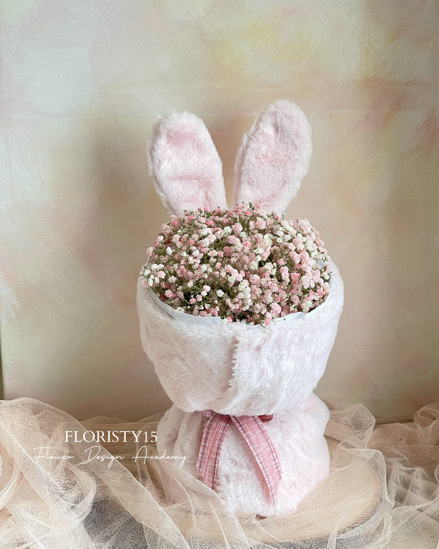 Bunny (Baby Breath Bouquet)
