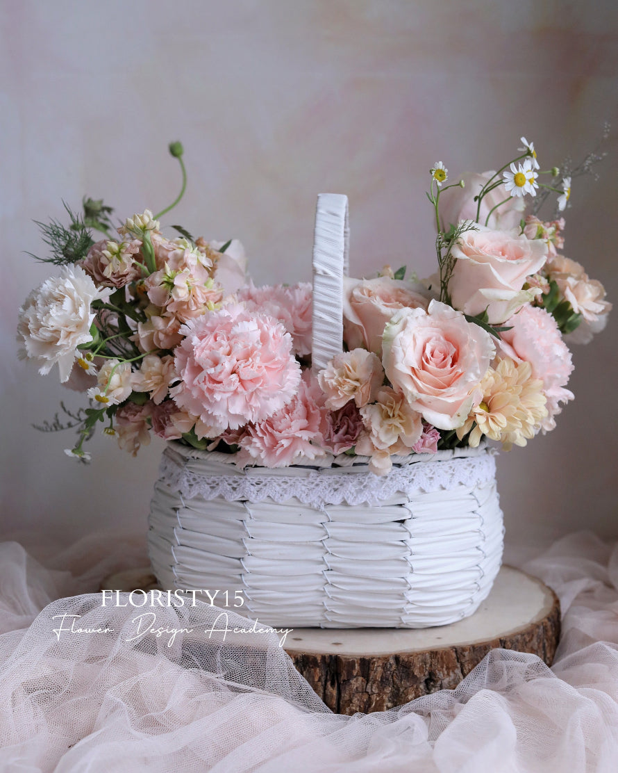 Gracelyn (Fresh Flower Basket)