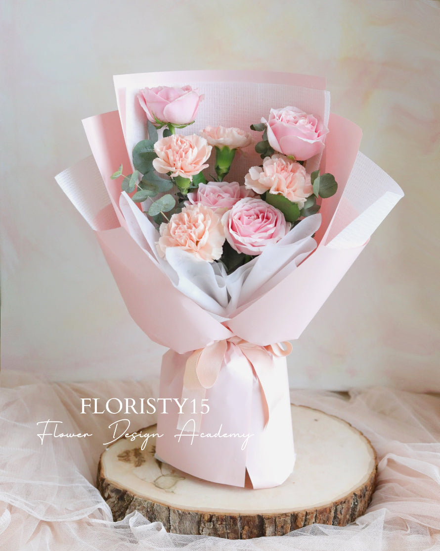Shaelyn (Rose & Carnation Bouquet)