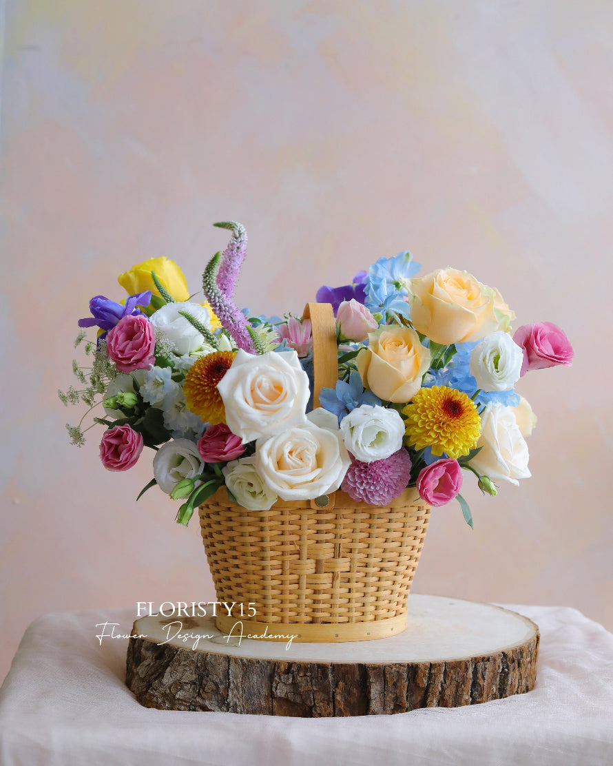 Shine (Fresh Flower Basket)