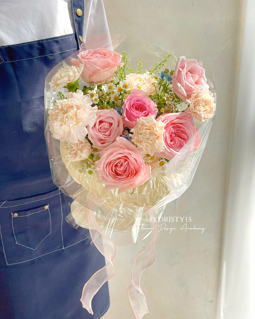 Sugar Crush (Rose & Carnation Bouquet)
